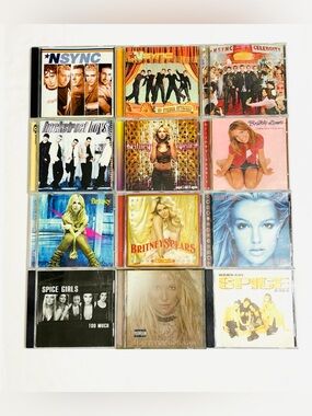 90s Y2K Pop CDs Lot 12 Britney Spears NSYNC Backstreet Boys Spice Girls - TESTED